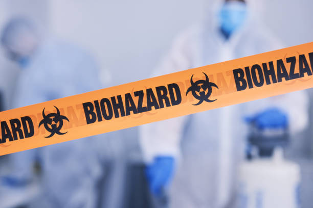 Professional Blood Cleanup technician working in Collegeville, MN